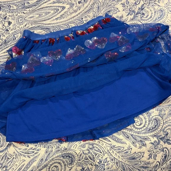 Sequined heart skirt - Picture 4 of 4